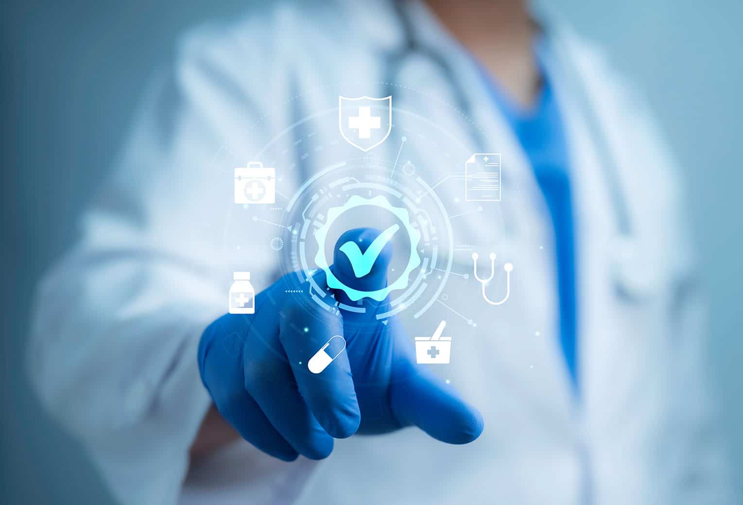 Locum tenens physician